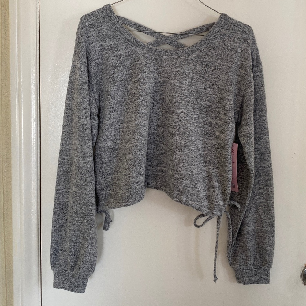 Drawstring-Tie Top,